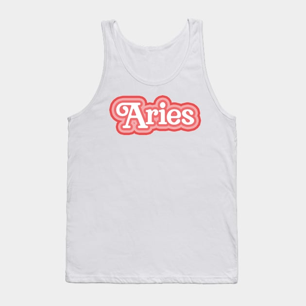 Aries Tank Top by osnapitzami